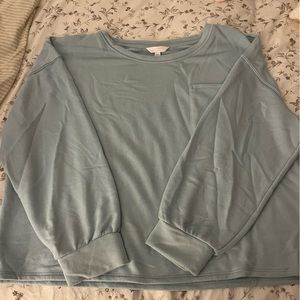Baby Blue Lauren Conrad sweatshirt